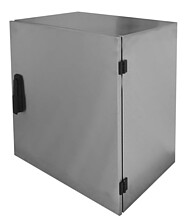 Produkt Rozvaděč Atrack nástěnný nerez LC-19 12U 250mm včetně 19" zástavby - Atrack - 19" nástěnný LC-19 nerez