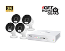 Produkt iGET HOMEGUARD HGDVK83304 - CCTV kamerový systém 3K DVR 8CH + 4x kamera s LED a zvukem - iGET - Zabezpečení