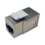 Produkt Spojka panelová CAT6A STP 8p8c RJ45/RJ45 KRJ45/6AS-SH - Solarix - Spojky
