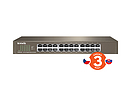 Produkt Tenda TEG1024D 24-port Gigabit Ethernet Switch, 10/100/1000 Mbps, Fanless, Rackmount - Tenda - Switche