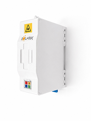 Produkt Optický box na DIN lištu pro 4 vlákna SXOB-SC-DIN-4 - Solarix - Management vláken