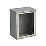 Produkt Rozvaděč nástěnný SENSA 15U 400mm, dveře sklo,RAL 7035, SENSA-15U-64-11-G - Solarix - Nástěnné 19"