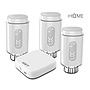 Produkt iGET HOME TS10 Premium kit (3x TS10 Thermostat Radiator Valve + 1x GW1 Gateway) - iGET - Chytrá domácnost