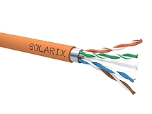 Produkt Instalační kabel Solarix CAT6A UTP LSOHFR B2<sub>ca</sub>-s1,d1,a1 500m SXKD-6A-UTP-LSOHFR-B2ca - Solarix - Kabely drát