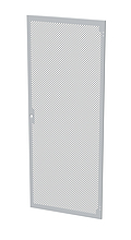Produkt Dveře plechové s perforací LC-50, 42U, šířky 800, RAL7035, 1b zámek - Solarix - Příslušenství