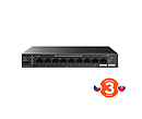 Produkt Tenda TEG1110PF-8-120W 9x RJ45 Switch s 8x PoE RJ45 802.3af/at 10/100/1000Mbps + 1x SFP 100/1000 Mb/s, VLAN, 6kV, PoE 110W - Tenda - Switche