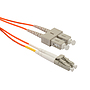 Produkt Patch kabel Solarix 50/125 LCupc/SCupc MM OM2 1m duplex SXPC-LC/SC-UPC-OM2-1M-D - Solarix - Patch kabely