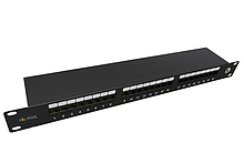 Produkt 19" patch panel Solarix 24 x RJ45 CAT5E STP 1U SX24-5E-STP-BK-N - Solarix - Patch panely