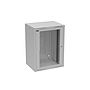 Produkt Rozvaděč nástěnný GrandN DUO 16U 450mm, dveře sklo, RAL 7035, GrandND-16U-645-11-G - Solarix - Nástěnné 19"