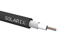 Produkt Univerzální kabel CLT Solarix 08vl 50/125 LSOH E<sub>ca</sub> OM2 černý SXKO-CLT-8-OM2-LSOH - Solarix - Kabel optický
