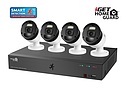 Produkt iGET HOMEGUARD HGDVK84404P - 8-kanálový FullHD rekordér DVR + 4x venkovní FullHD kamera 1080p se SMART detekcí a LED svícením - iGET - Zabezpečení