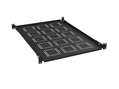 Produkt Police 19" 1U 650mm pevnÃ¡ BK Ãºchyt na pÅednÃ­ i zadnÃ­ liÅ¡ty UP-16-B - Solarix - 19" pÅÃ­sluÅ¡enstvÃ­