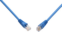 Produkt Patch kabel CAT6 UTP PVC 5m modrý snag-proof C6-114BU-5MB - Solarix - Patch kabely