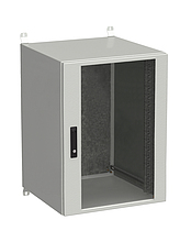 Produkt Rozvadeč nástěnný venkovní LC-20 18U 600x600 prosklené dveře 3bodový zámek LC-20-18U-66-12-G - Solarix - Venkovní s vyšším IP
