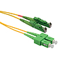 Produkt Patch kabel 9/125 E2000apc/SCapc SM OS 10m duplex SXPC-E2000/SC-APC-OS-10M-D - Solarix - Patch kabely