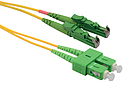 Produkt Patch kabel 9/125 E2000apc/SCapc SM OS 3m duplex SXPC-E2000/SC-APC-OS-3M-D - Solarix - Patch kabely