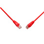 Produkt Patch kabel CAT5E UTP PVC 0,5m červený snag-proof C5E-114RD-0,5MB - Solarix - Patch kabely