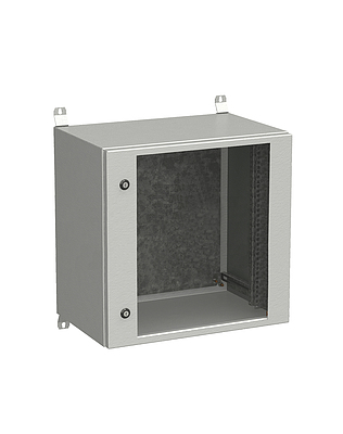 Produkt RozvadeÄ nÃ¡stÄnnÃ½ venkovnÃ­ LC-20 12U 600x400 prosklenÃ© dveÅe 2x1bodovÃ½ zÃ¡mek LC-20-12U-64-11-G - Solarix - VenkovnÃ­ s vyÅ¡Å¡Ã­m IP