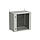 Produkt Rozvadeč nástěnný venkovní LC-20 12U 600x400 prosklené dveře 2x1bodový zámek LC-20-12U-64-11-G - Solarix - Venkovní s vyšším IP