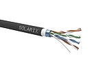 Produkt Instalační kabel Solarix CAT5E FTP PVC+PE F<sub>ca</sub> dvojitý plášť 305m/cívka SXKD-5E-FTP-PVC+PE - Solarix - Kabely drát