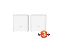 Produkt Tenda EX3 (2-pack) Nova AX1500 WiFi 6 Mesh Router 802.11ax/ac/a/b/g/n, 1500 Mb/s - Tenda - Wi-Fi routery