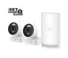 Produkt iGET HOMEGUARD HGNVK88002P - Wire-free FullHD NVR 8CH + 2x bateriová kamera HGNVK686CAMP - iGET - Zabezpečení