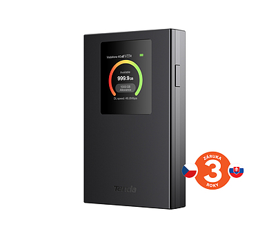 Produkt Tenda MF6  3G/4G LTE Mobile Wi-Fi 6 Router s LCD 802.11ax/b/g/n, 2100mAh - Tenda - 3G/4G Wi-Fi routery