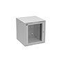 Produkt Rozvaděč nástěnný GrandN DUO 12U 600mm, dveře sklo, RAL 7035, GrandND-12U-66-11-G - Solarix - Nástěnné 19"