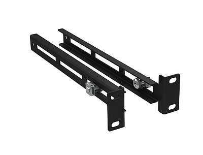 Produkt Ãchyt pro police pevnÃ© 1U BK dlouhÃ½,  pÃ¡r UP-DU-B - Solarix - 19" pÅÃ­sluÅ¡enstvÃ­