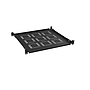 Produkt Police 19" 1U 450mm pevná BK úchyt na přední i zadní lišty UP-14-B - Solarix - 19" příslušenství