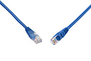 Produkt Patch kabel CAT5E UTP PVC 1m modrý non-snag-proof C5E-155BU-1MB - Solarix - Patch kabely
