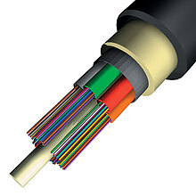 Produkt Optický kabel univerzální MLT SM 48 vláken Voděodolný LSZH - RiT - Kabel optický