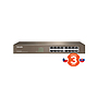 Produkt Tenda TEG1016D 16-port Gigabit Ethernet Switch, 10/100/1000 Mbps, Fanless, Rackmount - Tenda - Switche