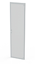 Produkt Dveře plechové s perforací LC-50, 45U, šířky 600, RAL7035, 1-bodový zámek - Solarix - Příslušenství