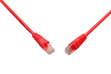 Produkt Patch kabel CAT6 UTP PVC 3m červený snag-proof C6-114RD-3MB - Solarix - Patch kabely