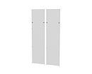 Produkt Přepážkový panel pro řadové skříně v řadě 42U 1200 mm RAL 7035 - Solarix - Datová centra