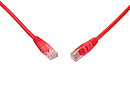 Produkt Patch kabel CAT5E UTP PVC 3m červený non-snag-proof C5E-155RD-3MB - Solarix - Patch kabely