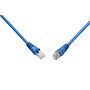 Produkt Patch kabel CAT5E UTP PVC 0,5m modrý snag-proof C5E-114BU-0,5MB - Solarix - Patch kabely