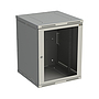 Produkt Rozvaděč nástěnný SENSA 15U 600mm, dveře sklo, RAL 7035, SENSA-15U-66-11-G - Solarix - Nástěnné 19"