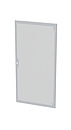 Produkt Dveře plechové s perforací LC-50, 33U, šířky 800, RAL7035, 1-bodový zámek - Solarix - Příslušenství