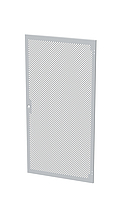 Produkt Dveře plechové s perforací LC-50, 33U, šířky 800, RAL7035, 1-bodový zámek - Solarix - Příslušenství