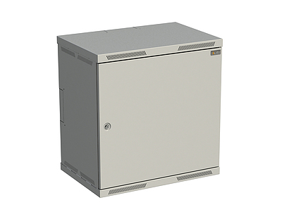 Produkt RozvadÄÄ nÃ¡stÄnnÃ½ SENSA 12U 400mm, dveÅe plech, RAL 7035, SENSA-12U-64-21-G - Solarix - NÃ¡stÄnnÃ© 19"