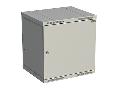 Produkt RozvadÄÄ nÃ¡stÄnnÃ½ SENSA 12U 500mm, dveÅe plech, RAL 7035, SENSA-12U-65-21-G - Solarix - NÃ¡stÄnnÃ© 19"