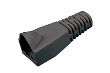 Produkt Ochrana RJ45 snag proof černá S45SP-BK pro kabely s celkovým průměrem do 5,5 mm - Solarix - Ochrany