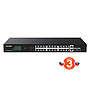 Produkt Tenda TEG1128P-24-410W (24xPoE 802.3af/at 10/100/1000Mbps, Uplink 2xRJ45 + 2xSFP) PoE budget 370W - Tenda - Switche