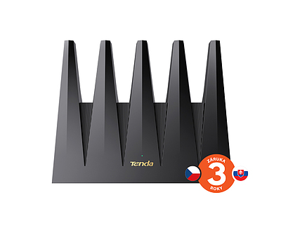 Produkt Tenda BE12 Pro Wi-Fi 7 BE7200 Mesh Router 802.11be/ax/ac/a/b/g/n, 2x 2.5G WAN/LAN, 3x 1G WAN/LAN - Tenda - Wi-Fi routery