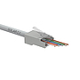 Produkt Univerzální EASY konektor RJ45 CAT5E STP 8p8c na drát i licnu SXRJ45-5E-STP-EASY - Solarix - Konektory
