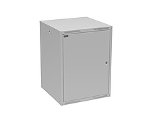 Produkt Rozvaděč nástěnný GrandN DUO 16U 600mm, dveře plech, RAL 7035, GrandND-16U-66-21-G - Solarix - Nástěnné 19"