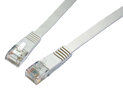Produkt Patch kabel plochÃ½ CAT6 UTP LSOH 10m Å¡edÃ½ non-snag-proof C6-111GY-10MB - Solarix - Patch kabely plochÃ©