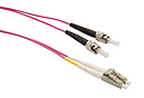 Produkt Patch kabel 50/125 LCupc/STupc MM OM4 1m duplex SXPC-LC/ST-UPC-OM4-1M-D - Solarix - Patch kabely